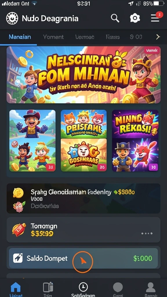 atm138 - Tangkapan layar menunjukkan mode multiplayer yang penuh aksi.
