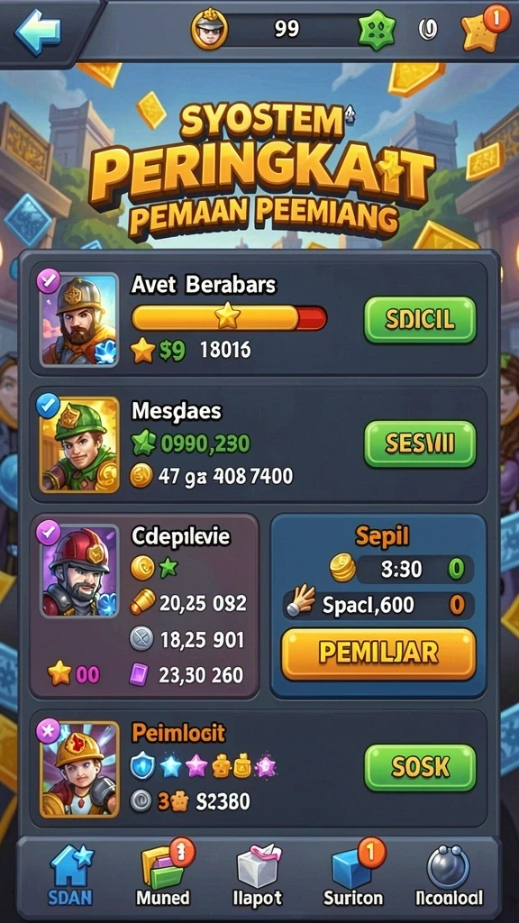 rebahin - Interface pengguna yang intuitif dan mudah dipahami.