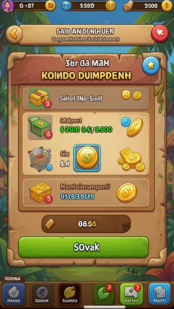 topanwin - Berbagai karakter yang dapat dipilih.
