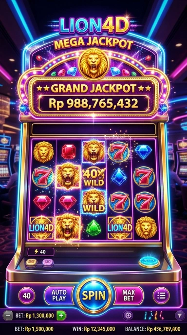 Layar utama lion4d — antarmuka bersih setelah instalasi